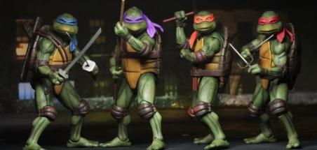 NECA fête les 35 ans de Teenage Mutant Ninja Turtles avec un superbe set