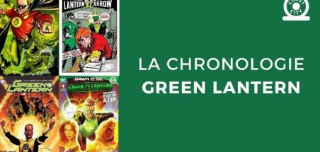 La chronologie Green Lantern