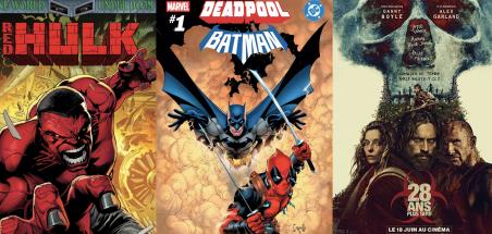 Live Twitch du jeudi 26/06 : Les crossovers Marvel et DC, Red Hulk, 28 ans plus tard...