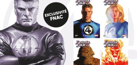 Les Quatre Fantastiques à petit prix à la FNAC chez Panini Comics