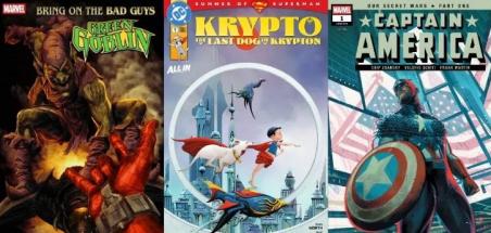 Les numéros #1 de la VO #15 (Captain America, Krypto, Green Goblin...)