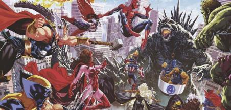 [Preview VO] Godzilla Destroys the Marvel Universe #1