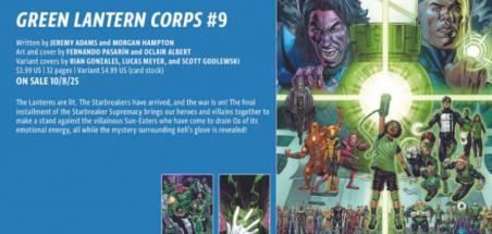 Green Lantern : plus de détails sur la fin de l'event The Starbreaker Supremacy