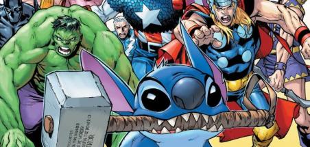 Stitch envahit les couvertures Marvel