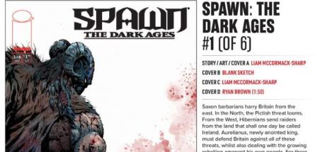 Image Comics annonce Spawn: The Dark Ages pour le mois d'octobre