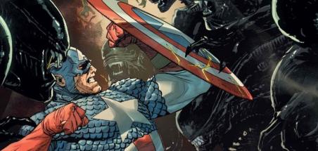 [SDCC] Un crossover Alien vs Captain America est annoncé