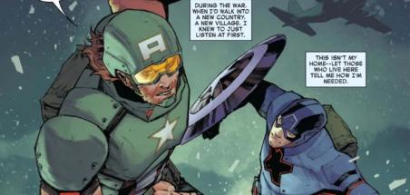Marvel tease la première mission des deux Captain America