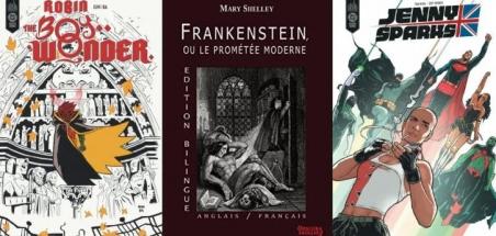 Dernières Lectures #6 (Batman : Off World, Jenny Sparks, Robin The Boy Wonder, Frankenstein...)