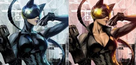 Un problème de couleur de peau pour Catwoman dans Absolute Batman