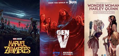 Replay du Twitch du Jeudi 25/09 : Alien Earth, Gen V, Marvel Zombies et la collection DC Creation