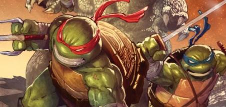 Premières images pour TMNT x Godzilla #1 : Splinter et Shredder Vs Godzilla