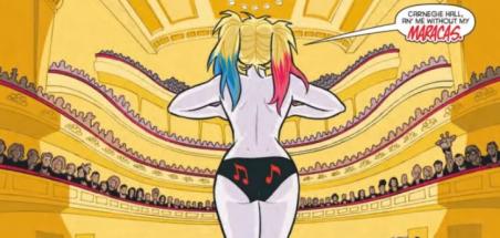 Neuf pages de Harley Quinn X Elvira #1 dévoilées