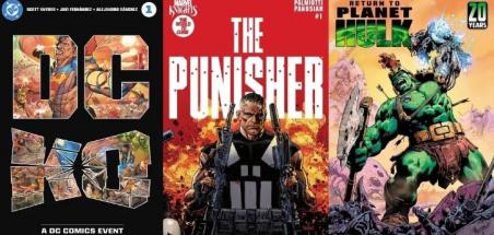 Les numéros #1 de la VO #22 (DC K.O., Punisher, Return to Planet Hulk...)