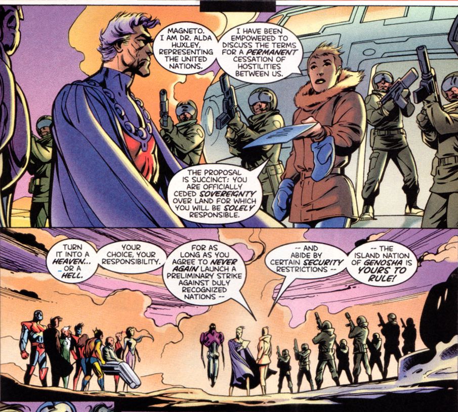 rencontre xavier magneto