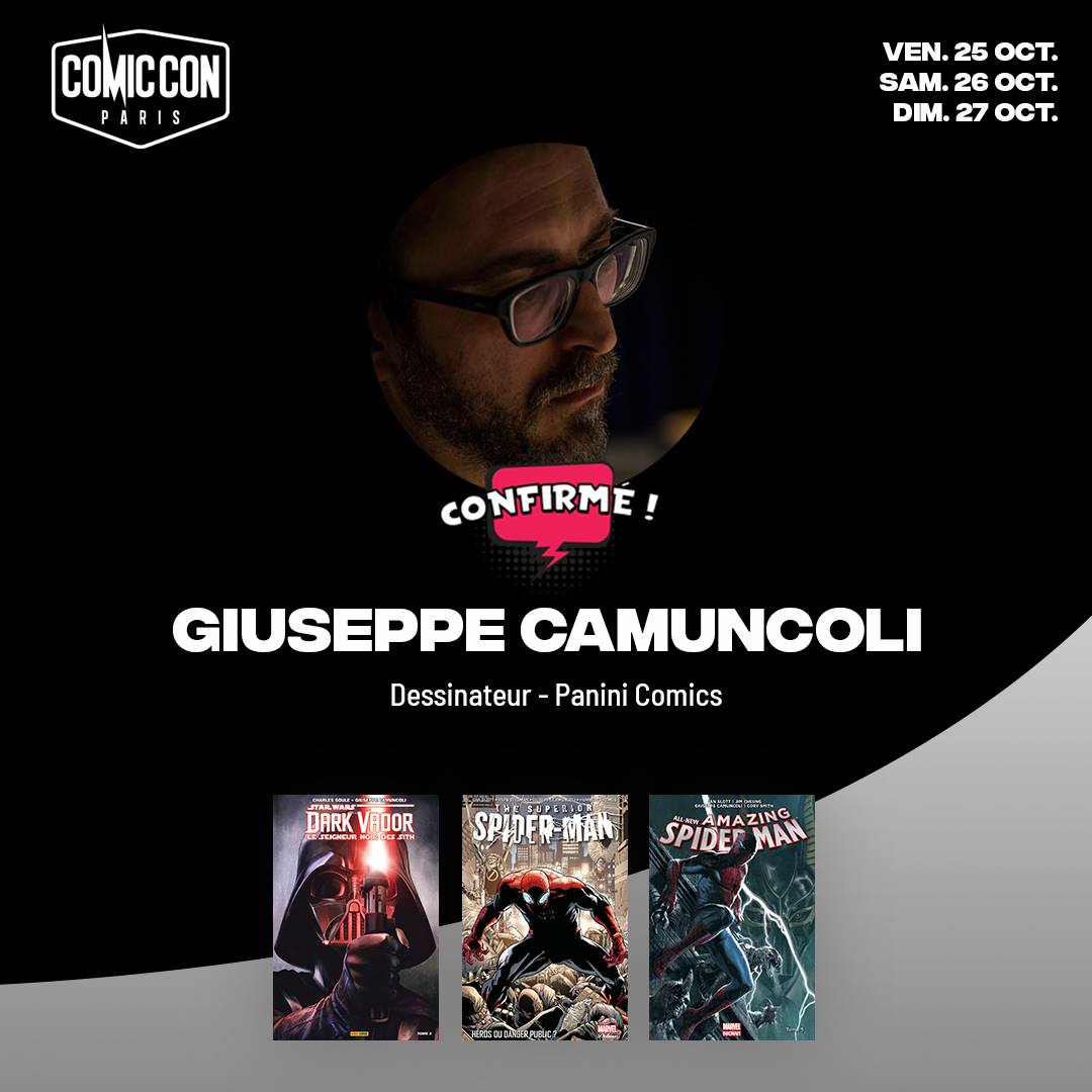 Comic Con Paris Giuseppe Camuncoli invité Panini pour la Comic Con Paris ACTUALITÉ MDCU COMICS Comic Con Paris Giuseppe Camuncoli invité Panini pour la Comic Con Paris ACTUALITÉ MDCU COMICS