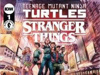 Un crossover entre TMNT / Stranger Things arrive en juillet