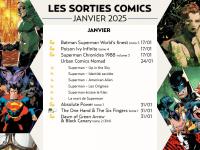 Résumé des annonces Urban Comics pour janvier 2025