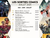 Résumé des annonces Urban Comics pour juillet 2025