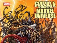 Premier aperçu du Godzilla symbiotique
