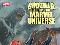 Premier aperçu du Godzilla symbiotique