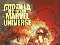 Premier aperçu du Godzilla symbiotique